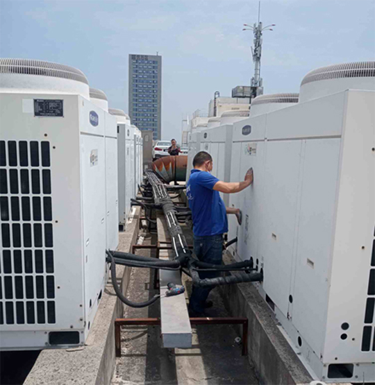 户县中央空调制热和不制冷系统维修方法